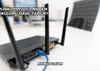 Tplink Td9970V3 Modem Kurulumu Nasıl Yapılır?