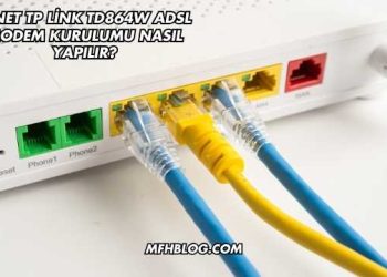 Ttnet Tp Link Td864W Adsl Modem Kurulumu Nasıl Yapılır?