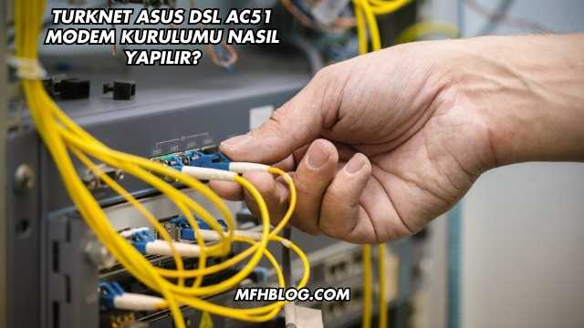 Turknet Asus Dsl Ac51 Modem Kurulumu Nasıl Yapılır?