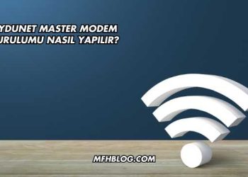 Uydunet Master Modem Kurulumu Nasıl Yapılır?