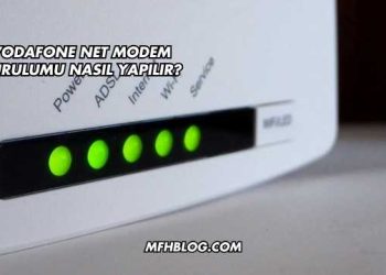 Vodafone Net Modem Kurulumu Nasıl Yapılır?
