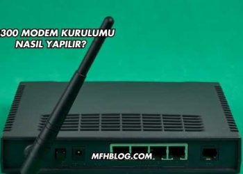Vr300 Modem Kurulumu Nasıl Yapılır?