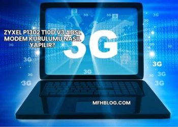 Zyxel P1302 T10d V3 Adsl Modem Kurulumu Nasıl Yapılır?