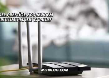 Zyxel Prestige 600 Modem Kurulumu Nasıl Yapılır?