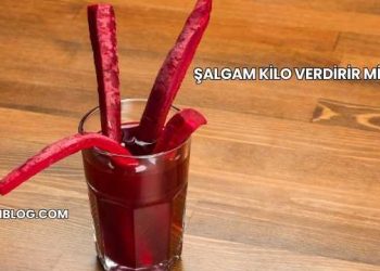 Şalgam Kilo Verdirir mi?