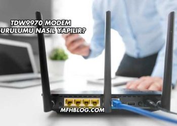 Tdw9970 Modem Kurulumu Nasıl Yapılır?