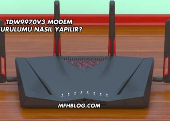 Tdw9970v3 Modem Kurulumu Nasıl Yapılır?