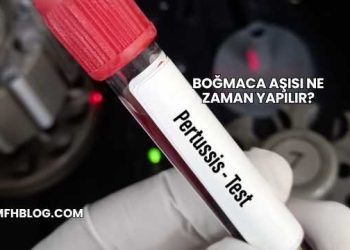 Boğmaca Aşısı Ne Zaman Yapılır?