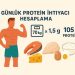Günlük Protein İhtiyacı Hesaplama
