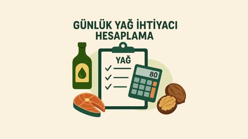 Günlük Yağ İhtiyacı Hesaplama