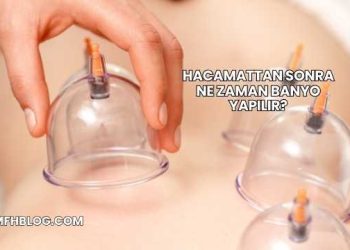 Hacamattan Sonra Ne Zaman Banyo Yapılır?