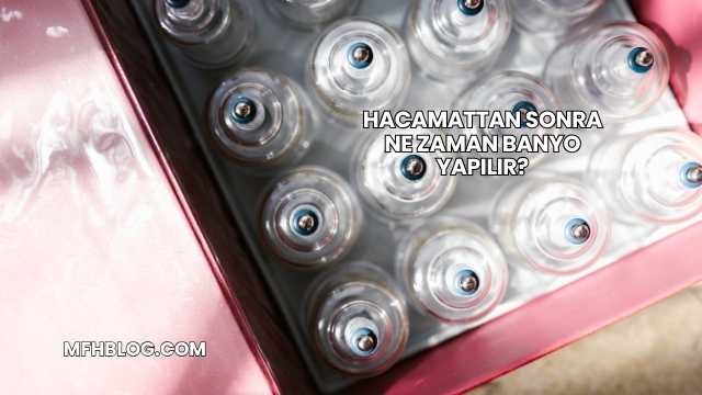 Hacamattan Sonra Ne Zaman Banyo Yapılır?