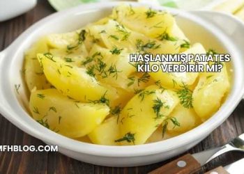 Haşlanmış Patates Kilo Verdirir mi?