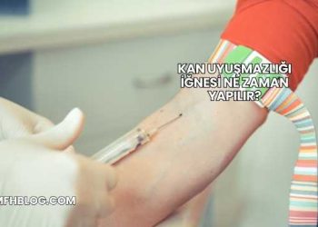 Kan Uyuşmazlığı İğnesi Ne Zaman Yapılır?