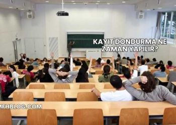 Kayıt Dondurma Ne Zaman Yapılır?