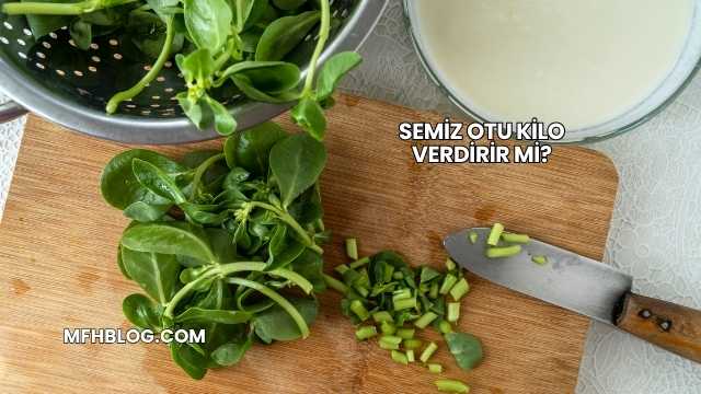 Semiz Otu Kilo Verdirir mi?