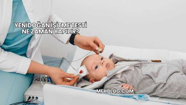 Yenidoğan İşitme Testi Ne Zaman Yapılır?