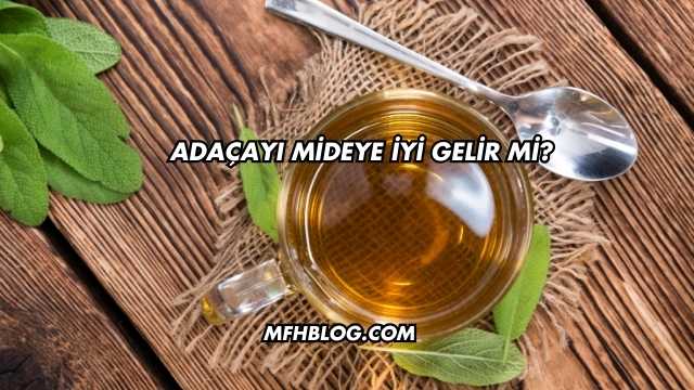 Adaçayı Mideye İyi Gelir mi?