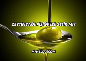 Zeytinyağı Pişiğe İyi Gelir mi?