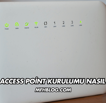 Modem Access Point Kurulumu Nasıl Yapılır?